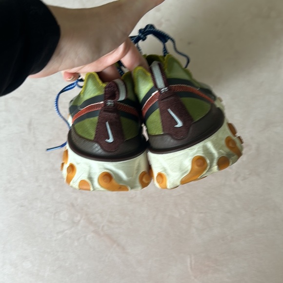Nike React Green and Gray Size 7 - Picture 4 of 5